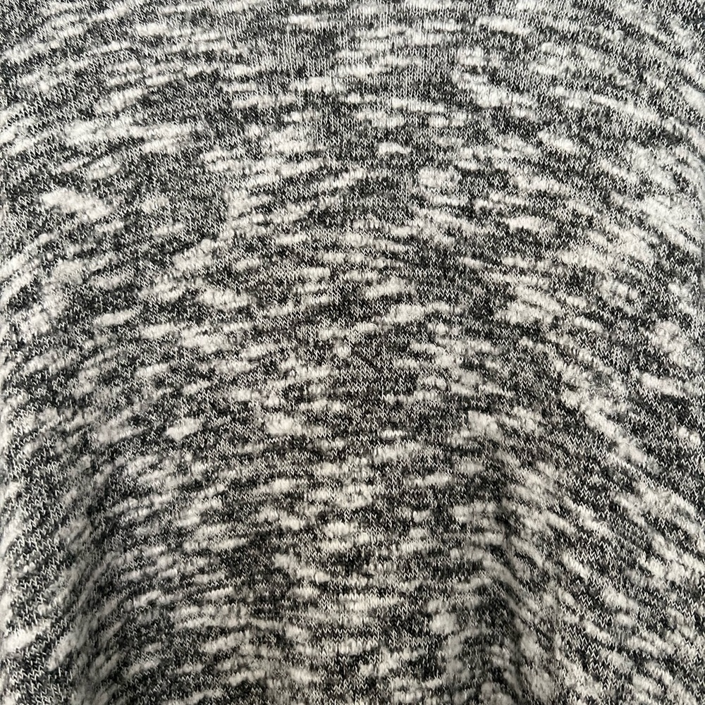 Grey open shoulder turtleneck top - Picture 4 of 4